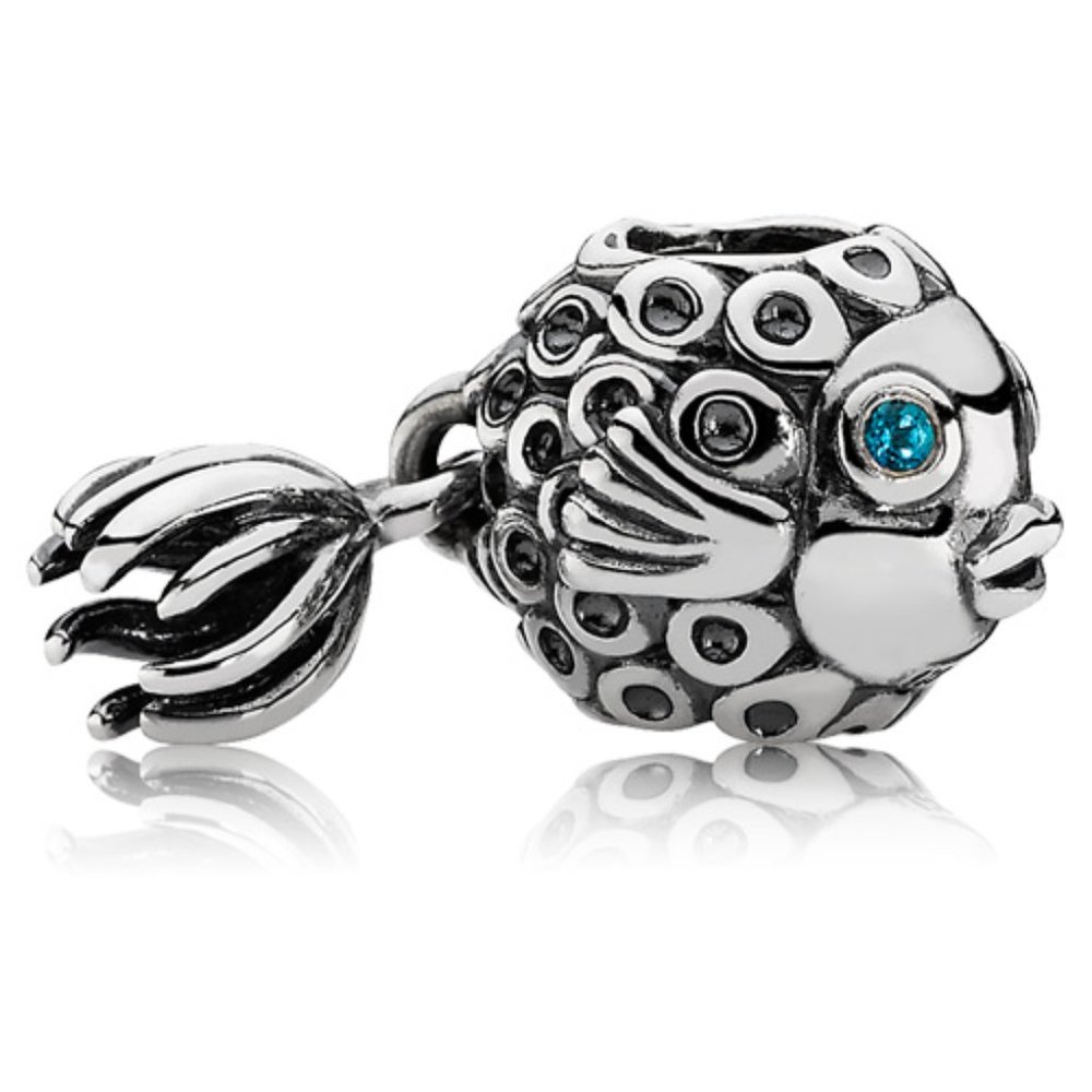 Pandora Splish-Splash Fish Charm RETIRED